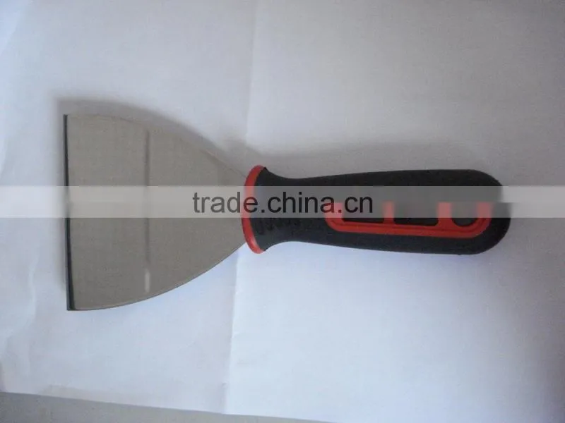 stainless steel putty knife with mirror polish