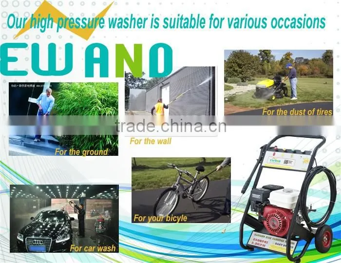 7.5kW 250Bar 3-phase portable electric high pressure washer with 3600PSI