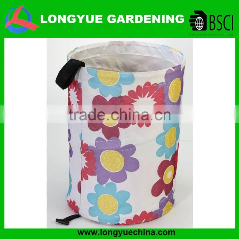 printed floral garden bag