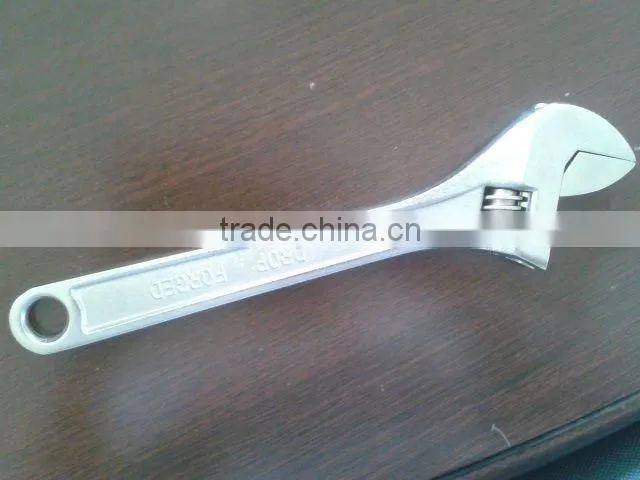 12"*300mm chrome plating Adjustable Wrench set