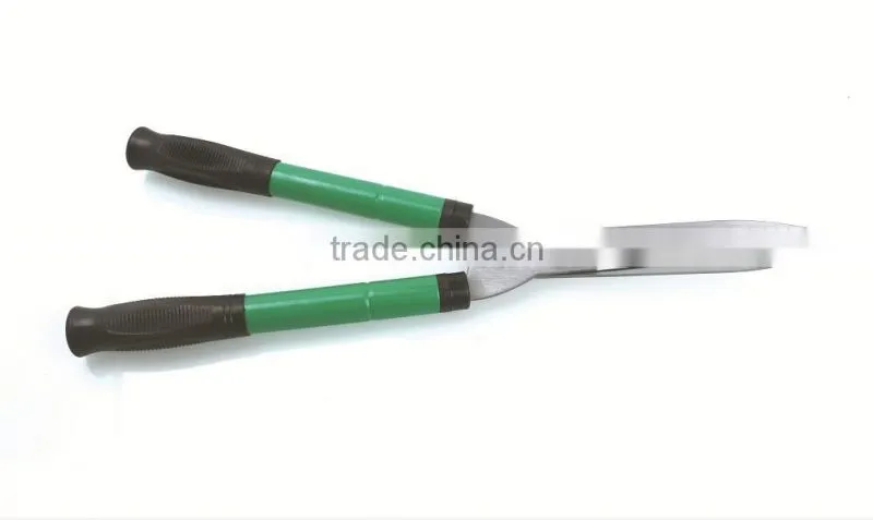 BERRYLION high carbon steel super light telescopic hedge shear with rubber handle
