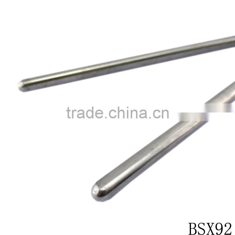 Factory price natual color stainless steel chopsticks