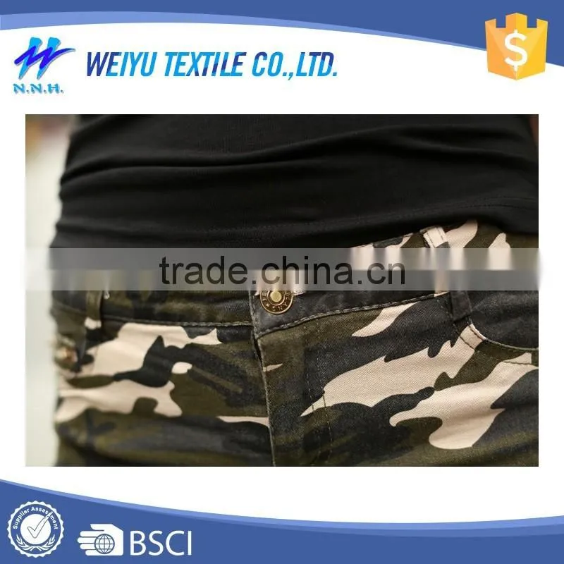 Camouflage Cotton women cargo Short Pants