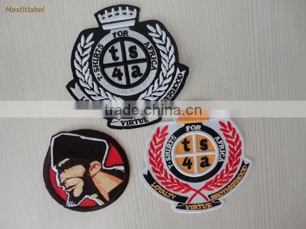 Custom cheap high quality embroidery patch