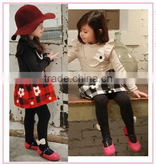 New Autumn Baby Girls Small Flower School Wear Dress Children's Autumn Dresses Kids Long Sleeve Casual Dresses