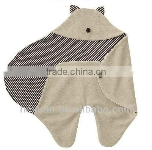 Cartoon Baby Coral Fleece Bathrobe
