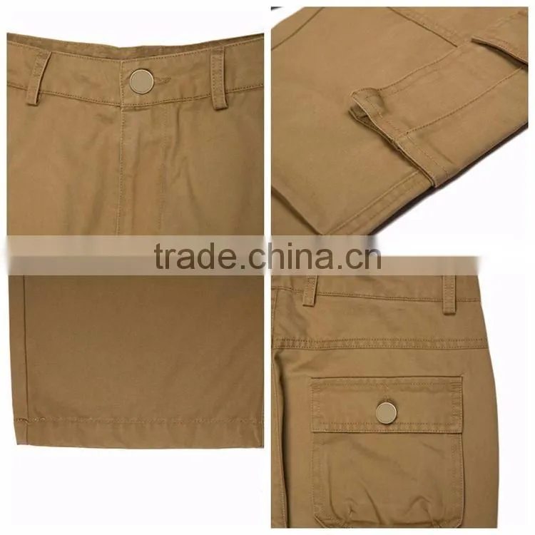 Hot sale economic european style cargo work pants mens cheap cargo chino pants with many pockets