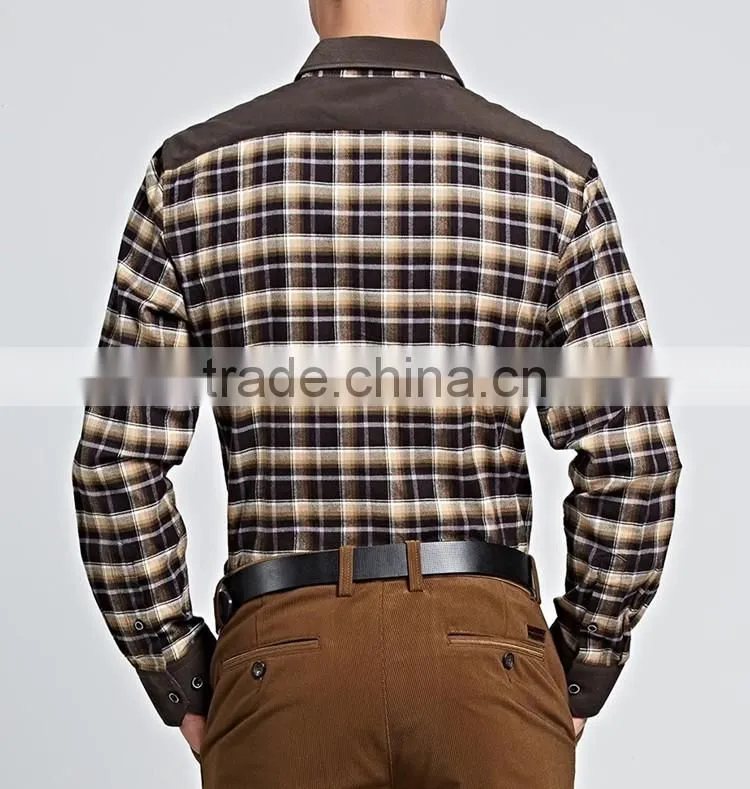 Fashion casual men plaid shirts different types shirts men