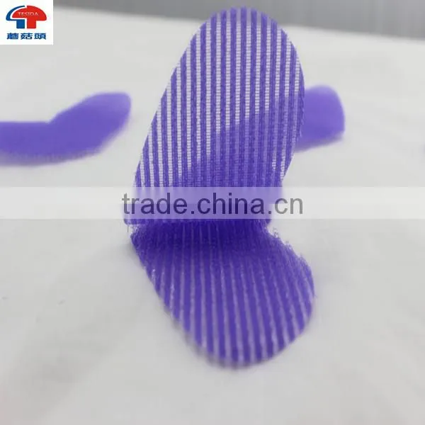 Eco-friendly hair tape hook and loop in special weaving
