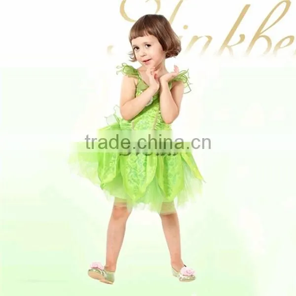 Hot Movie Tinker Bell dress, Girls dress wholesale price, Baby girls dress cosplay