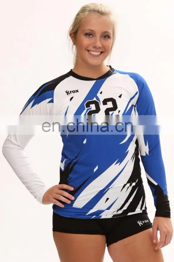 Youth Power Volleyball Jersey,Custom Sublimated Team volleyball Uniforms,Volleyball Jersey for Women
