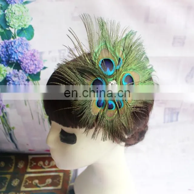 Factory direct sale spot supply top quality peacock feather