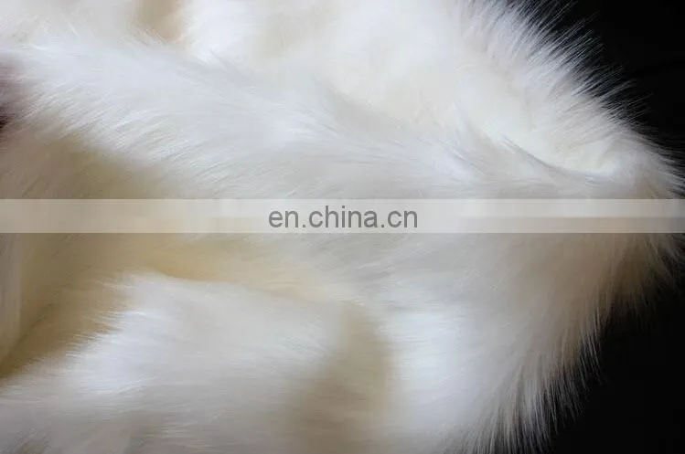 Long pile faux fox fur fabric