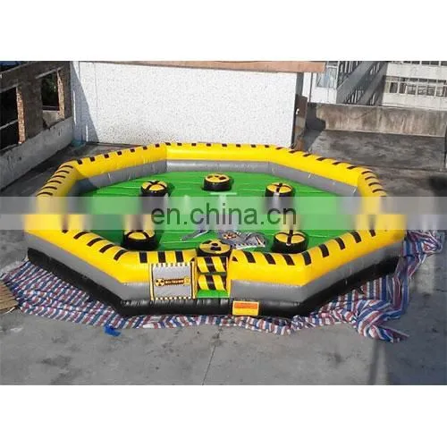 Hot game inflatable meltdown sale, inflatable wipeout course for sale, mechanical meltdown