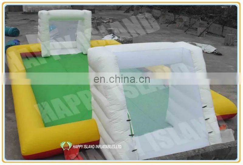 Infaltable soccer football field for soccer bubble on sale