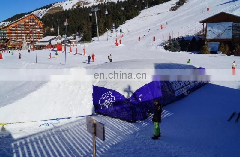 2014 inflatable big air bag for stunts