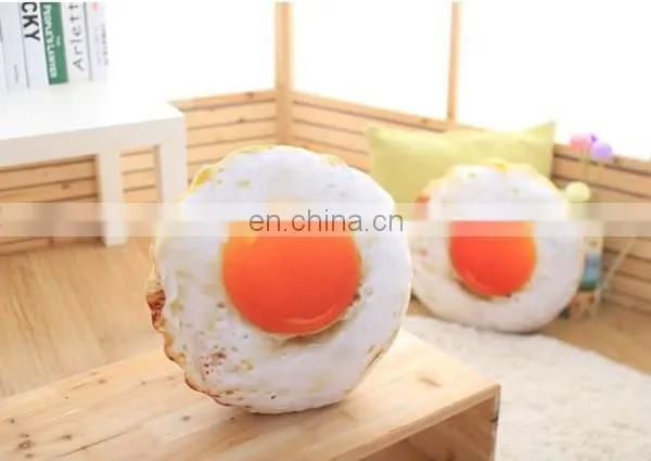 high quality creative realistic food shape soft nap pillow neck pillow