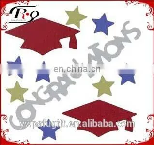 multicolored congrats confetti