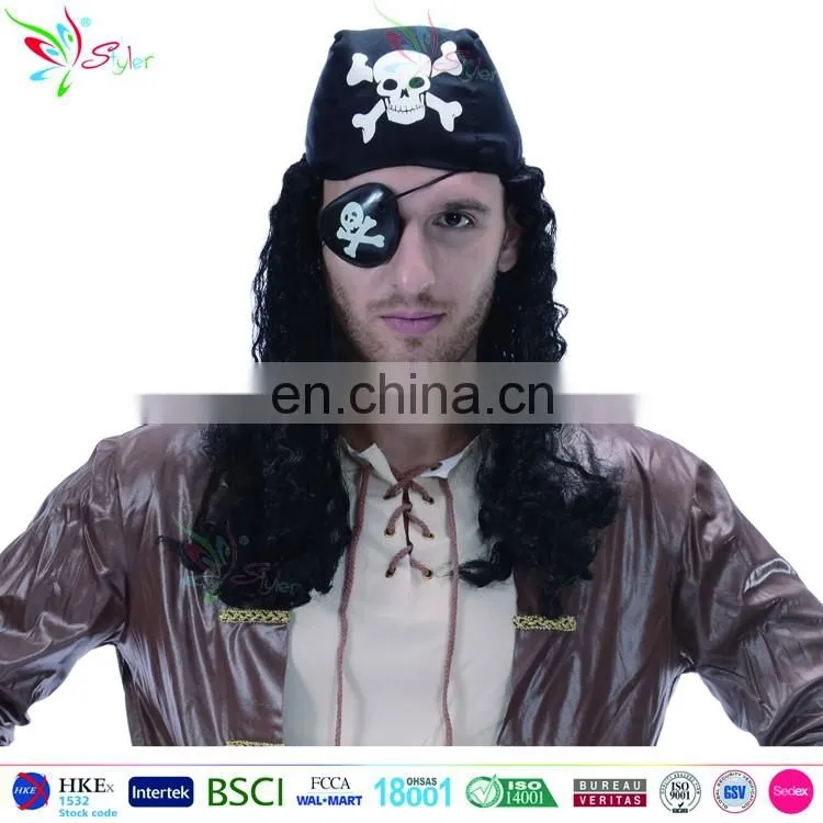 Styler Brand wholesale cheap party wig pirates caribbean style synthetic wig