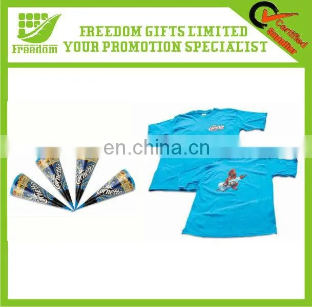 Advertising Unique Shape Pressed T-shirts