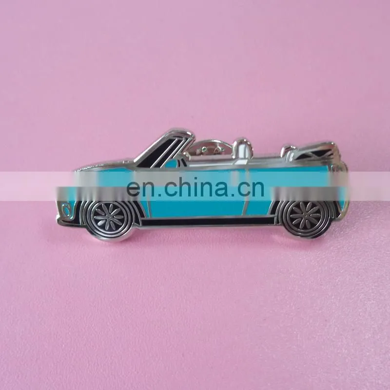 high quanlity university school logo customized special design soft enamel metal school badge with epoxy