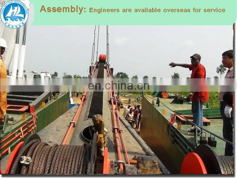 Egypt 20 Inch Sand Cutter Suction Dredger For Suez Canal Dredging Machine