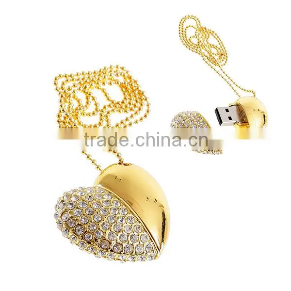 red heart shape usb OEM