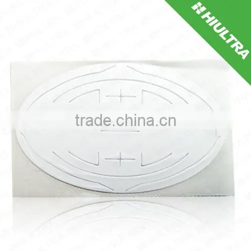 125khz /13.56mhz Anti-tear RFID Paper Adhesive Tag Label with self adhesive