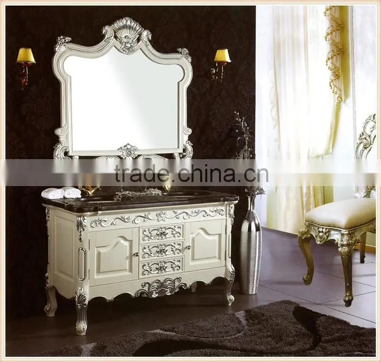 Classic European Solid wood bathroom vanity cabinet