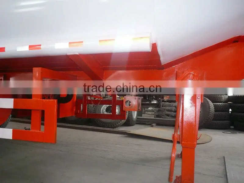 3 axles 50000 liters crude oil tank semi trailer