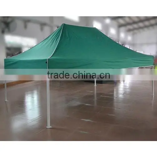 Aluminum Folding Trade Show Tent 3x4.5m ( 10ft X 15 ft) with Green Canopy & Valance(Unprinted)