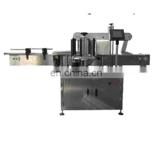 small two sides labeling label machine for flat perfume bottle