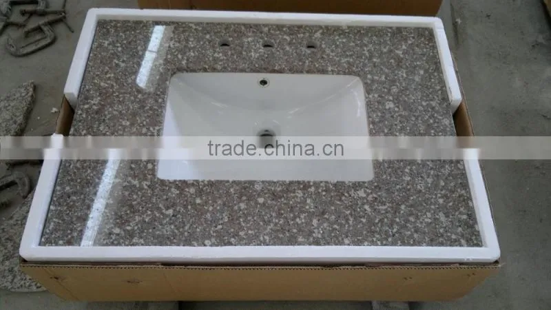Granite Vanity Top with Undermount Sink, Granite Vanity Top with Undermount Bowl
