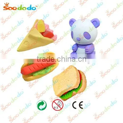football promotional ideas eraser for kids