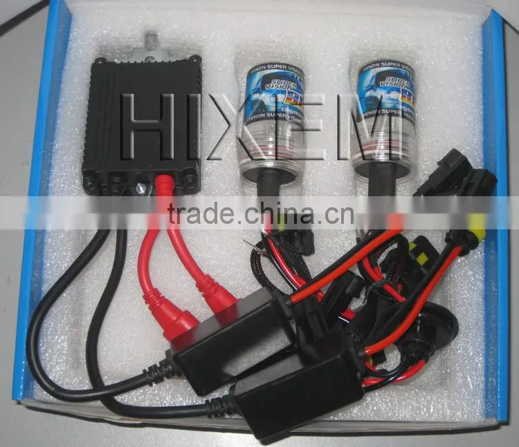 HID conversion kits, xenon kits 35W H1 6000K with AC slim ballast HX35-37B-1Y, 18 months warranty