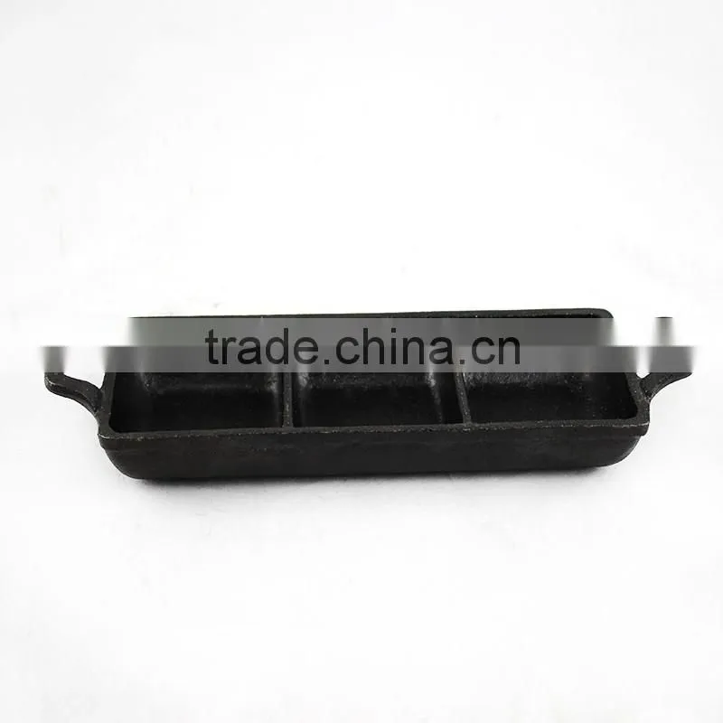 TRIONFO mini cast iron two ears cake baking pan