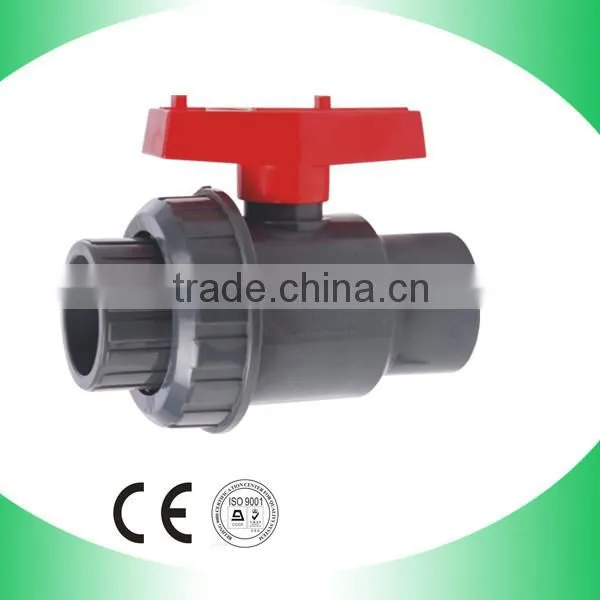 plastic company high quality PVC single union valve