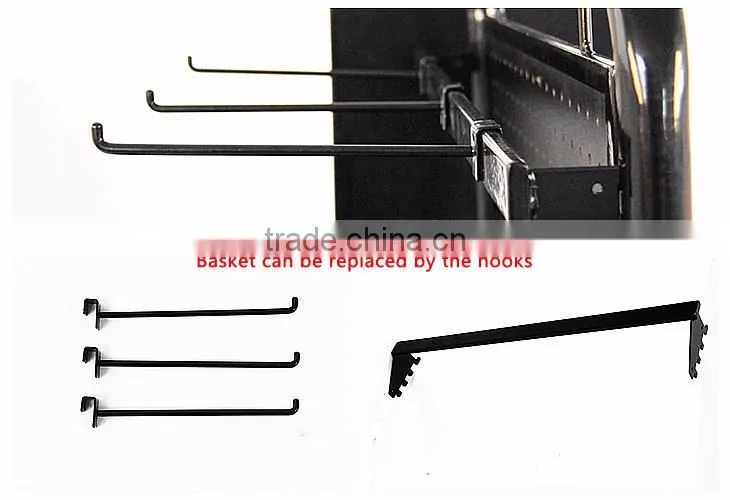 Shop gondola retail steel shelving for display