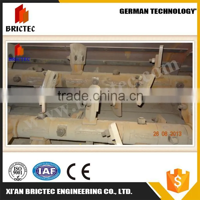 Hot selling 2016 efficient industrial double shaft clay hollow brick mixer