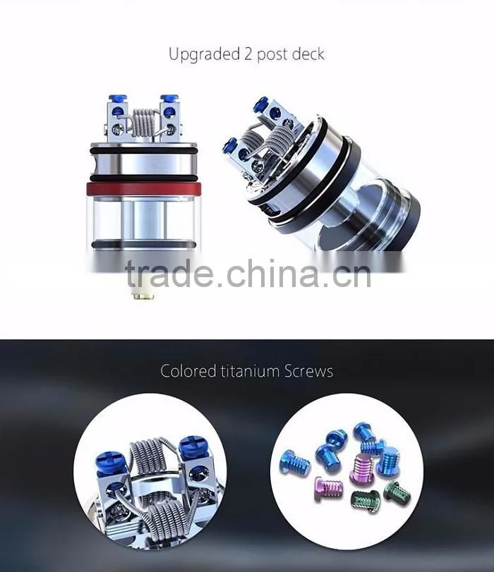 Alibaba Express Huge Capacity 25mm Double Decks IJOY Limitless RDTA Plus Tank Black