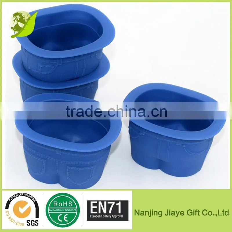Jeans Shape Silicon Cake Mold Cake Cup Mould