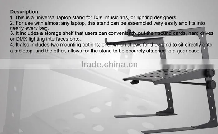 The Cheap Portable Metal Adjustable Laptop Stand DJS002