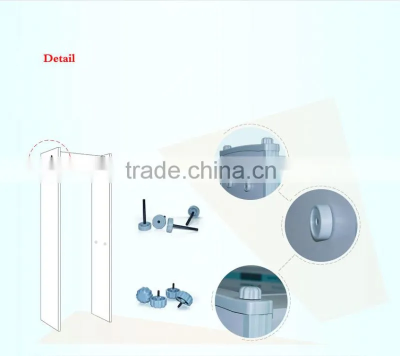 Original Factory Walk Through door a metal detector