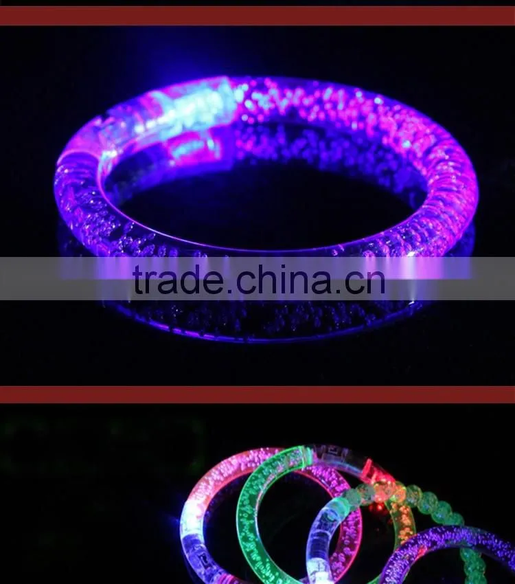 Flash Toy Multi Color Flash Light Led Acrylic Bracelet Led Foam Baton Glow Stick For Wedding Party Concert Props