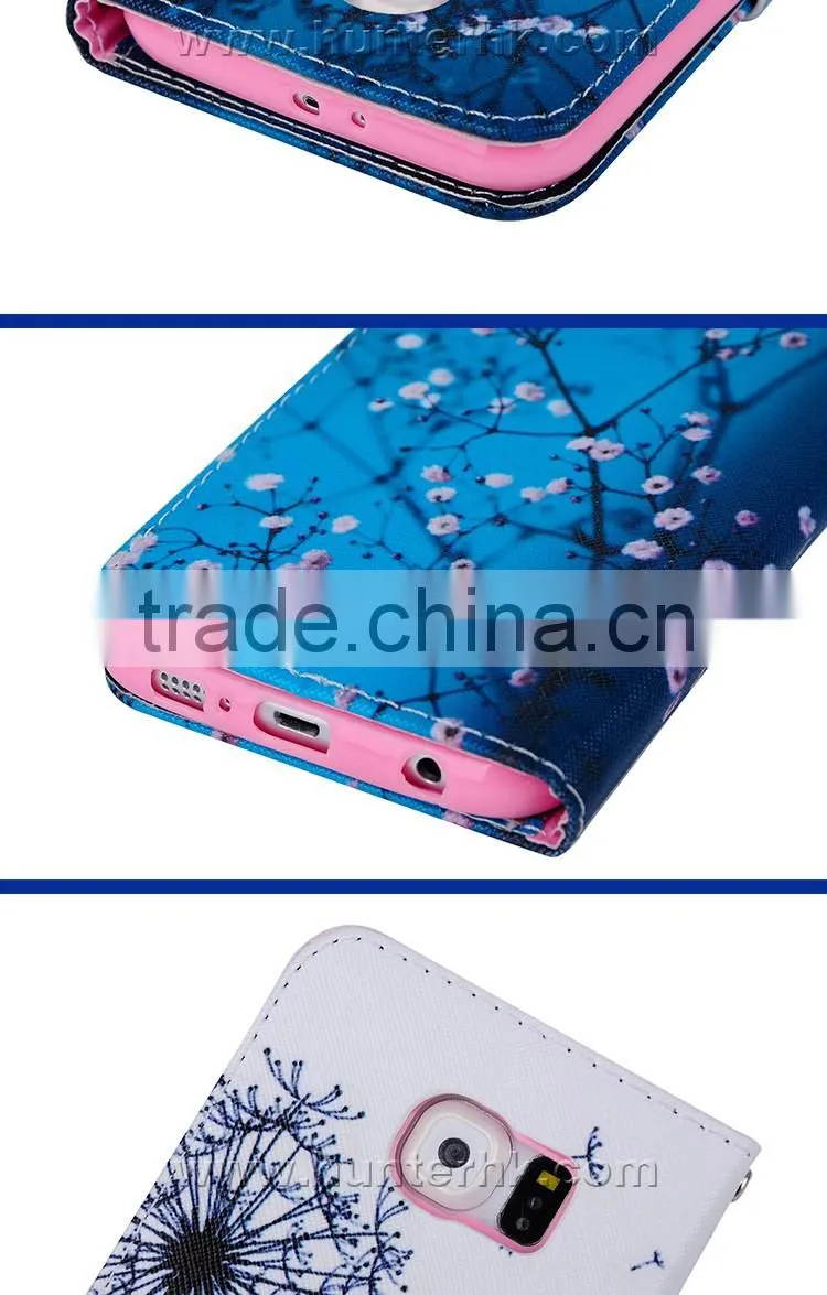 Colorful Pattern Flip Book Case For Sam A5