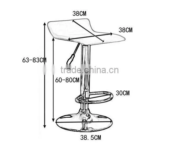 hot selling PU chair H-BP09-BK