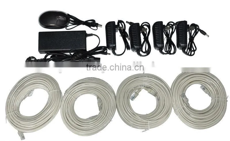4CH Support WiFi function High Definition Network Kit