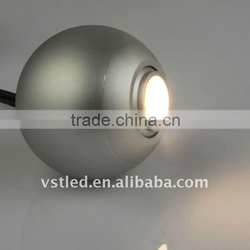 Led light for jewelry showcase