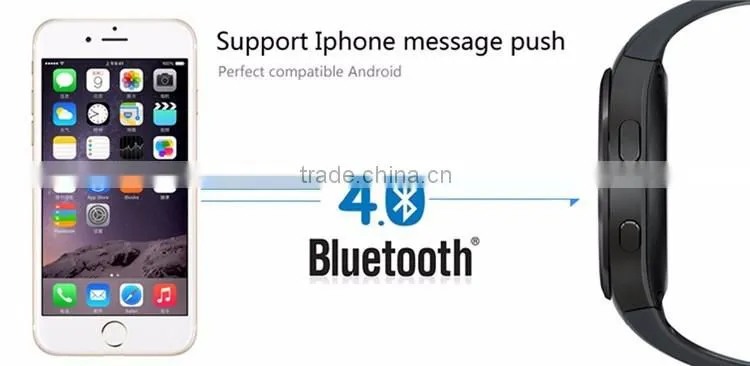 2016 X3 sim card smart watch 3g round smart watch MTK 6572 smartwatch sport