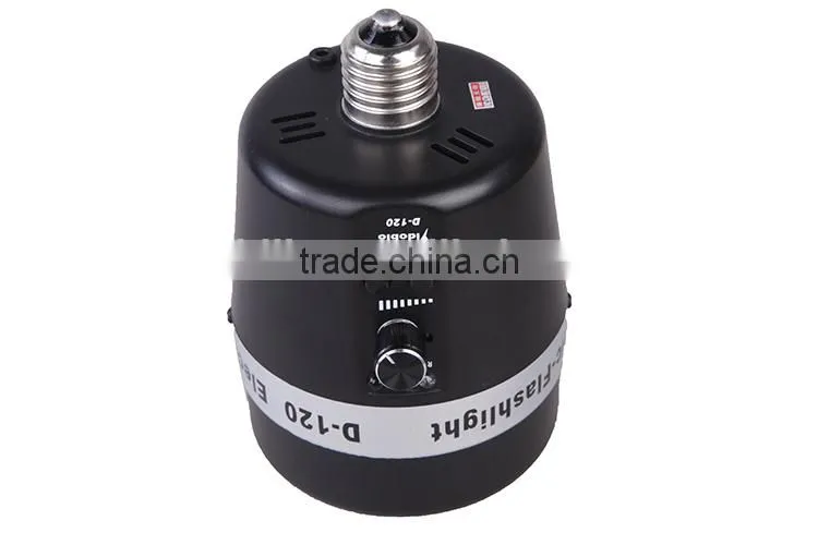 Good quality photographic lighting 120w high power mini flashlight